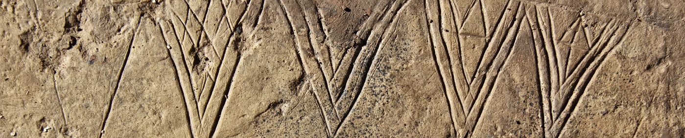 Decorated Stone from Structure Ten