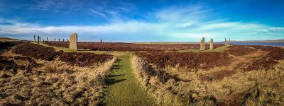 South-eastern entrance to the Ring of Brodgar. (Sigurd Towrie)