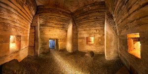 Maeshowe interior. (Jim Richardson)